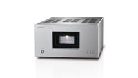 The Luxman B-100 Centennial power amp on a white background.