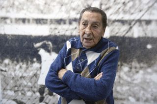Alcides Ghiggia, scorer of Uruguay's winning goal against Brazil in the 1950 World Cup's deciding fixture, picture during an interview in Montevideo in 2010.