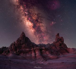 'Milky Way over Parque Nacional del Teide' by Mehmet Ergün from Milky Way Photographer of the Year