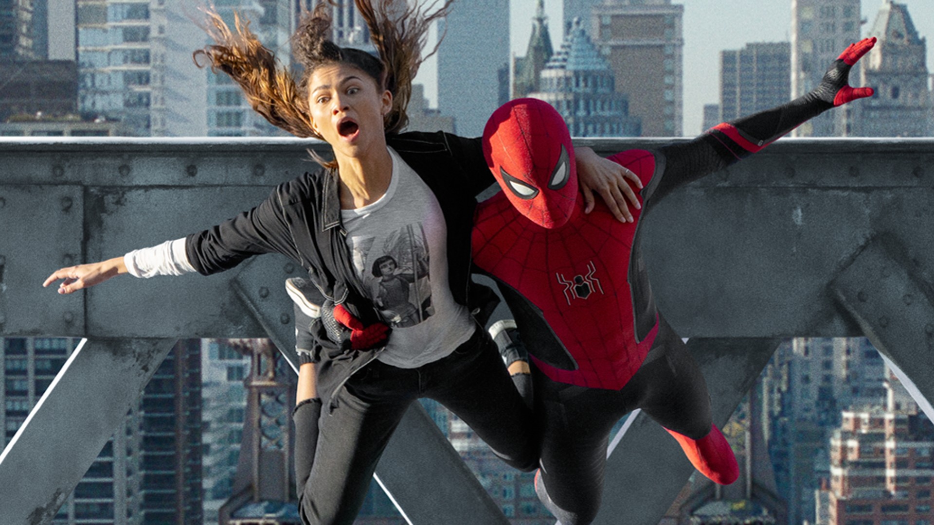 Spider-Man und MJ in No Way Home