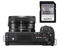 Sony ZV-E10 bundle | was £749| now £549
Save £200 at Wex Photo Video discountcode SONYZV200