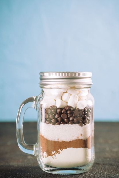 Package Holiday Ingredients in a Jar