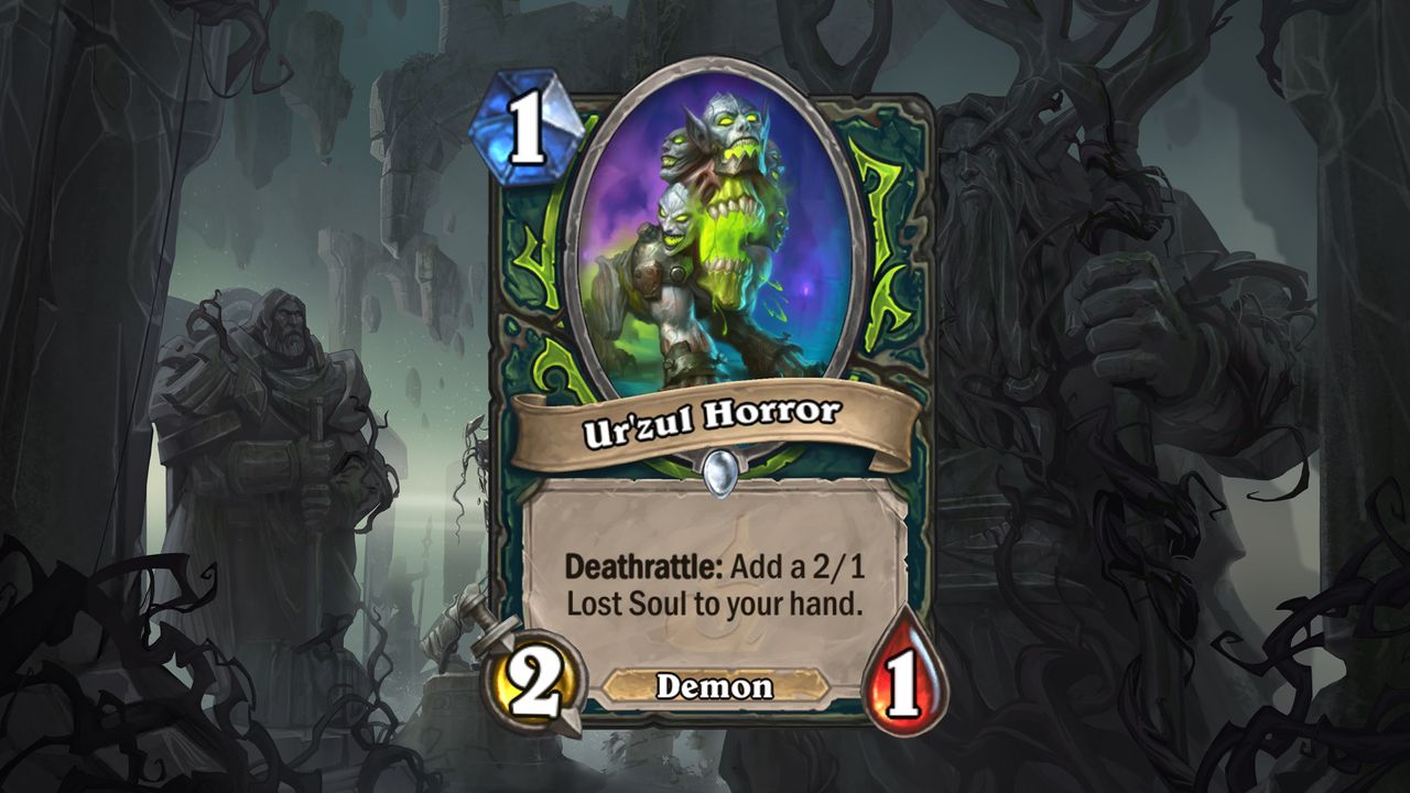 Hearthstone Ur'Zul Horror Card