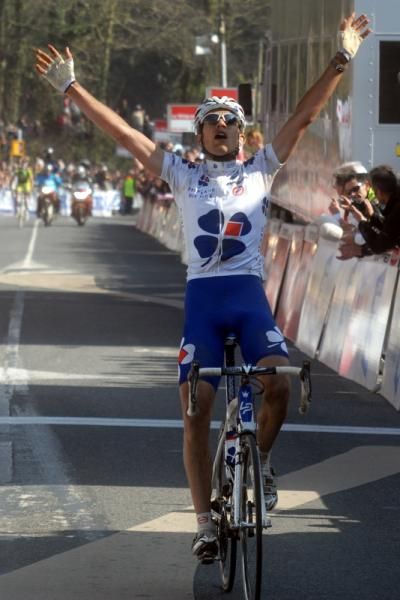 J&eacute;r&eacute;my Roy (Francaise des Jeux) enjoys his first win of the season