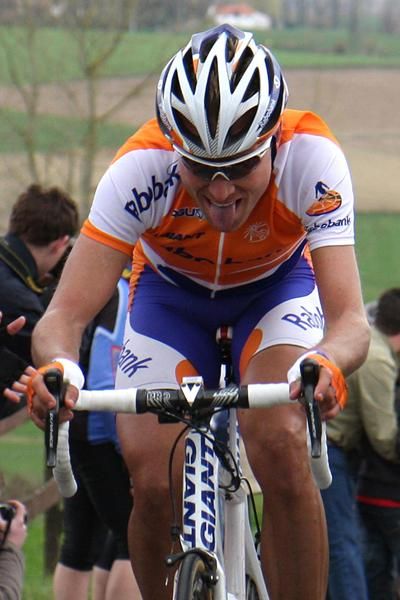 Joost Posthuma can't be faulted for not putting in the hard yards.