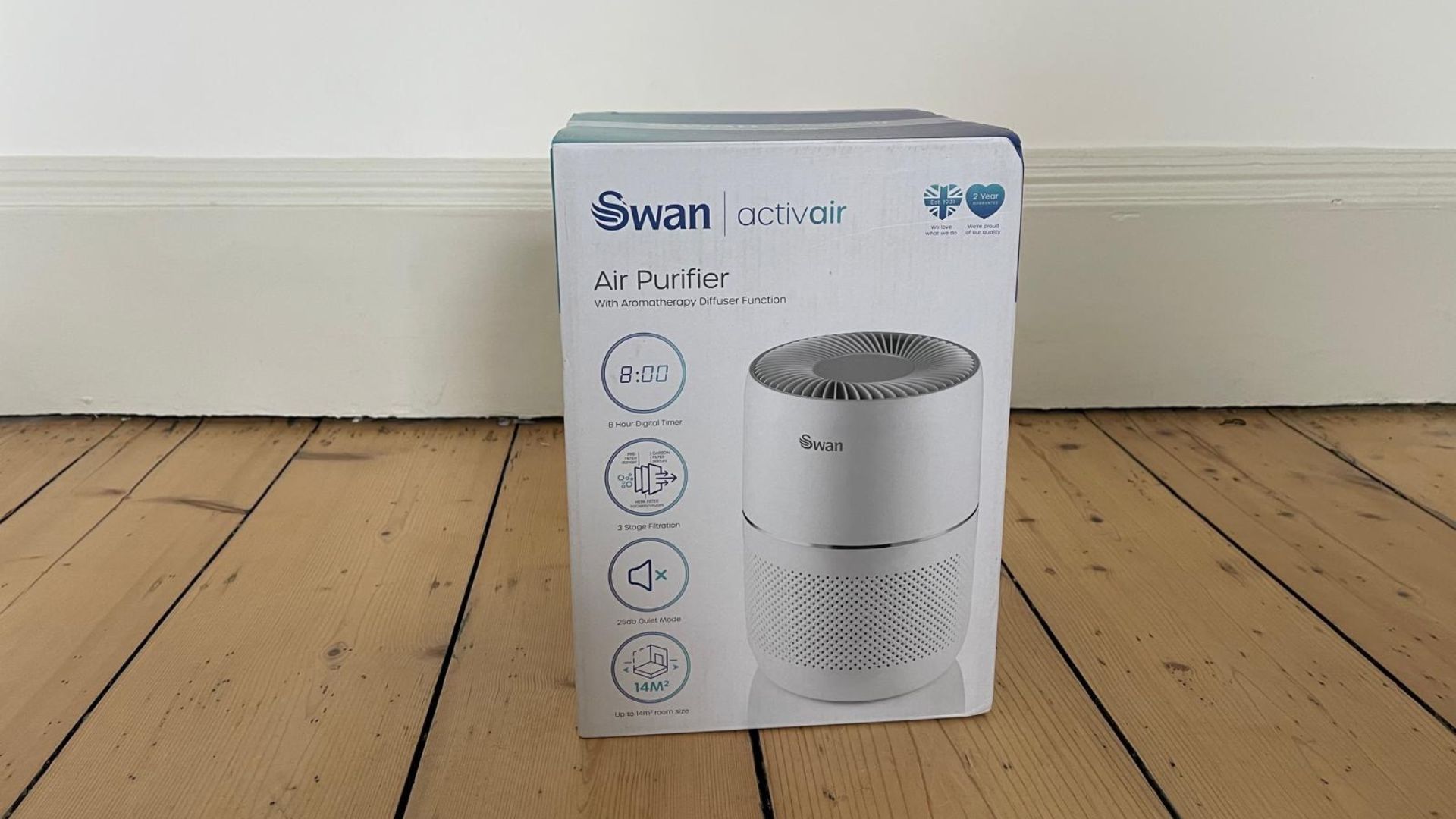 Swan Activair Air Purifier box