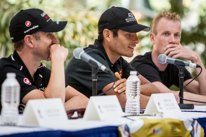 Fred Rodriguez (Jelly Belly) talks about going after stage wins this week.