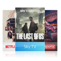 Sky Glass, Sky Sports, Sky TV + Netflix: £46 per month