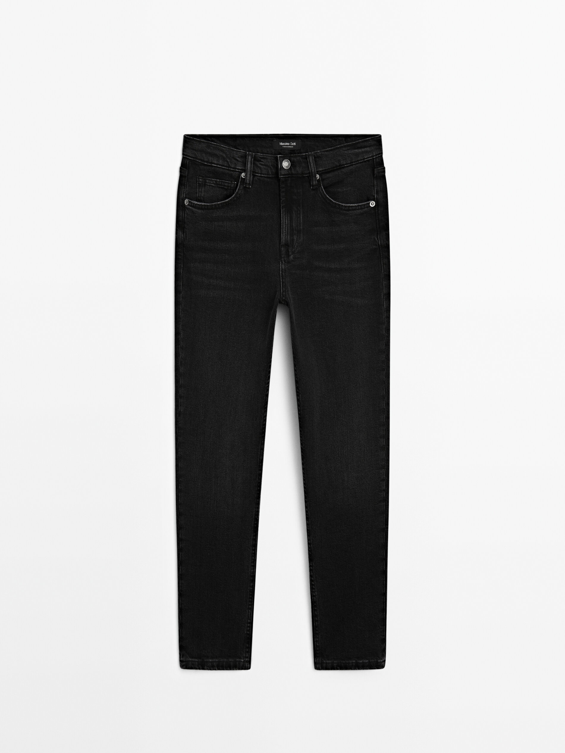 Mid-Rise Cropped Slim Fit Jeans