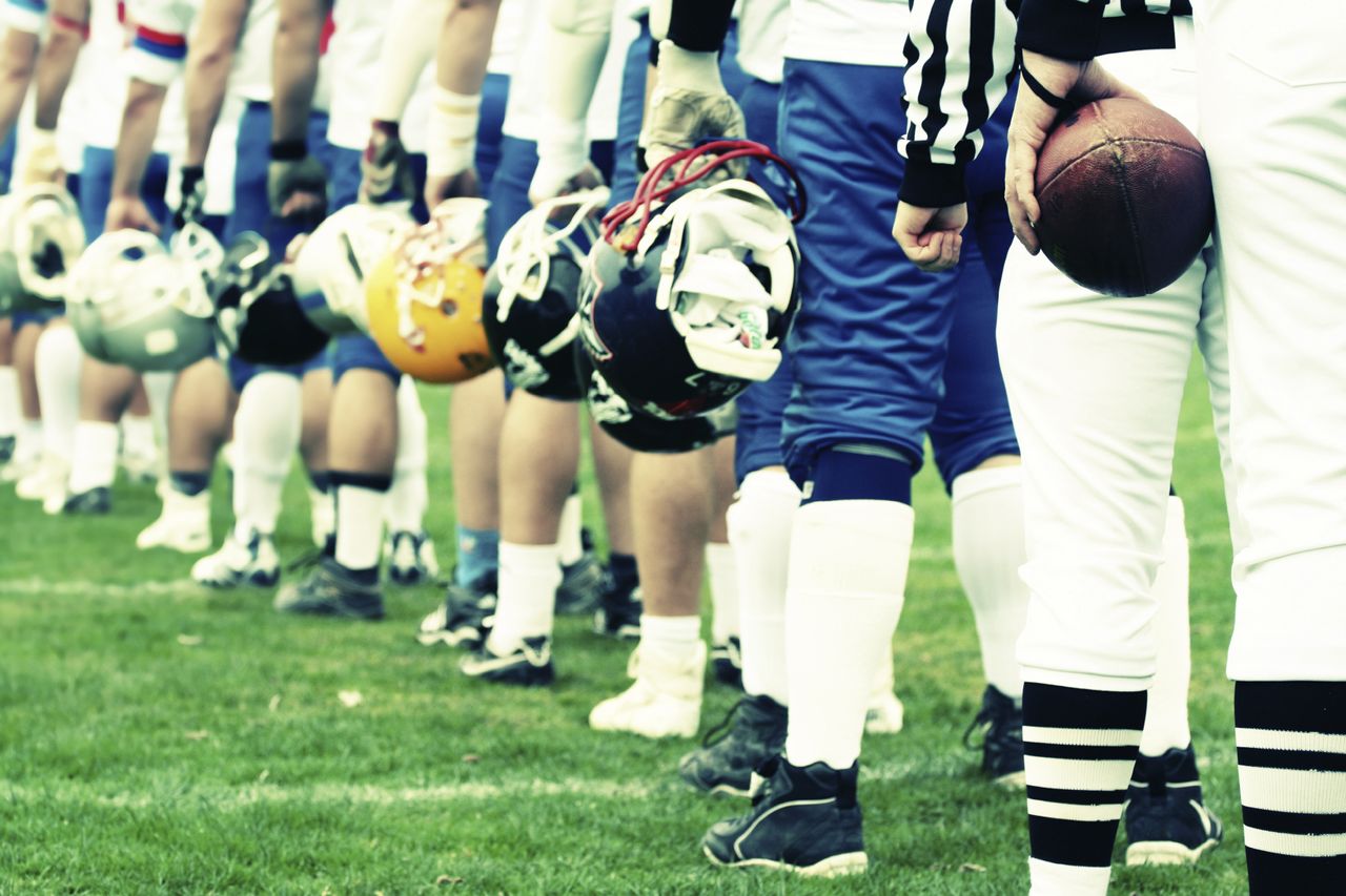 Football team undergoes mass baptism 