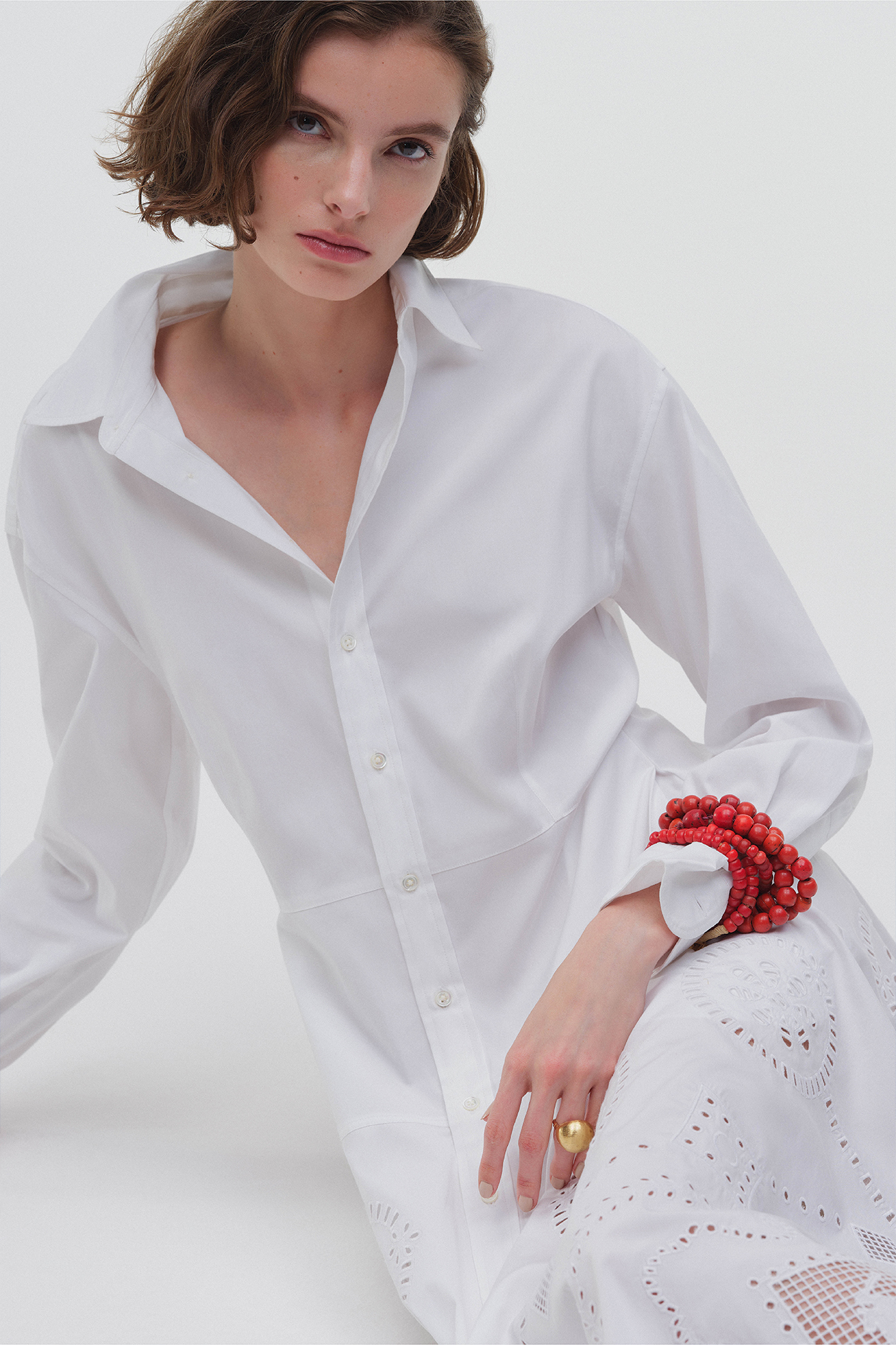 Beaded jewelry on the spring/summer 2026 runway