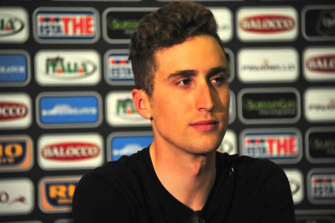 Taylor Phinney (BMC) was a stage winner and maglia rosa wearer at last year's Giro