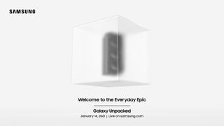 Samsung Galaxy Unpacked January 2022 invite