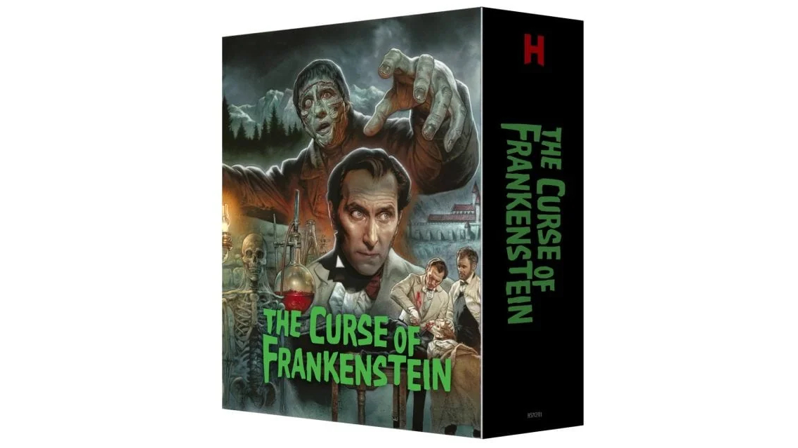 the curse of frankenstein 4k blu-ray limited edition