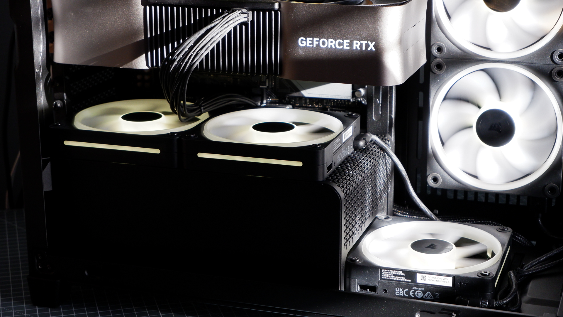 Corsair Frame 4500X ATX PC case throughout a PC build for testing.