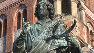 Statue of Copernicus in Toruń, Poland