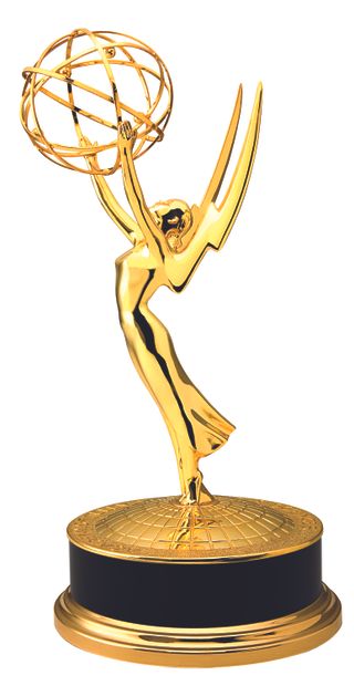 The Emmy Award trophy