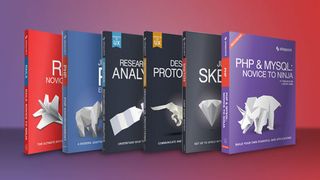 Set of six web development books