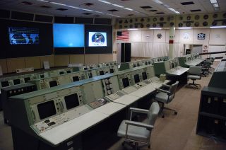 NASA's Historic Mission Control room, a National Landmark, will be restored to its 1972 state at the end of Apollo.