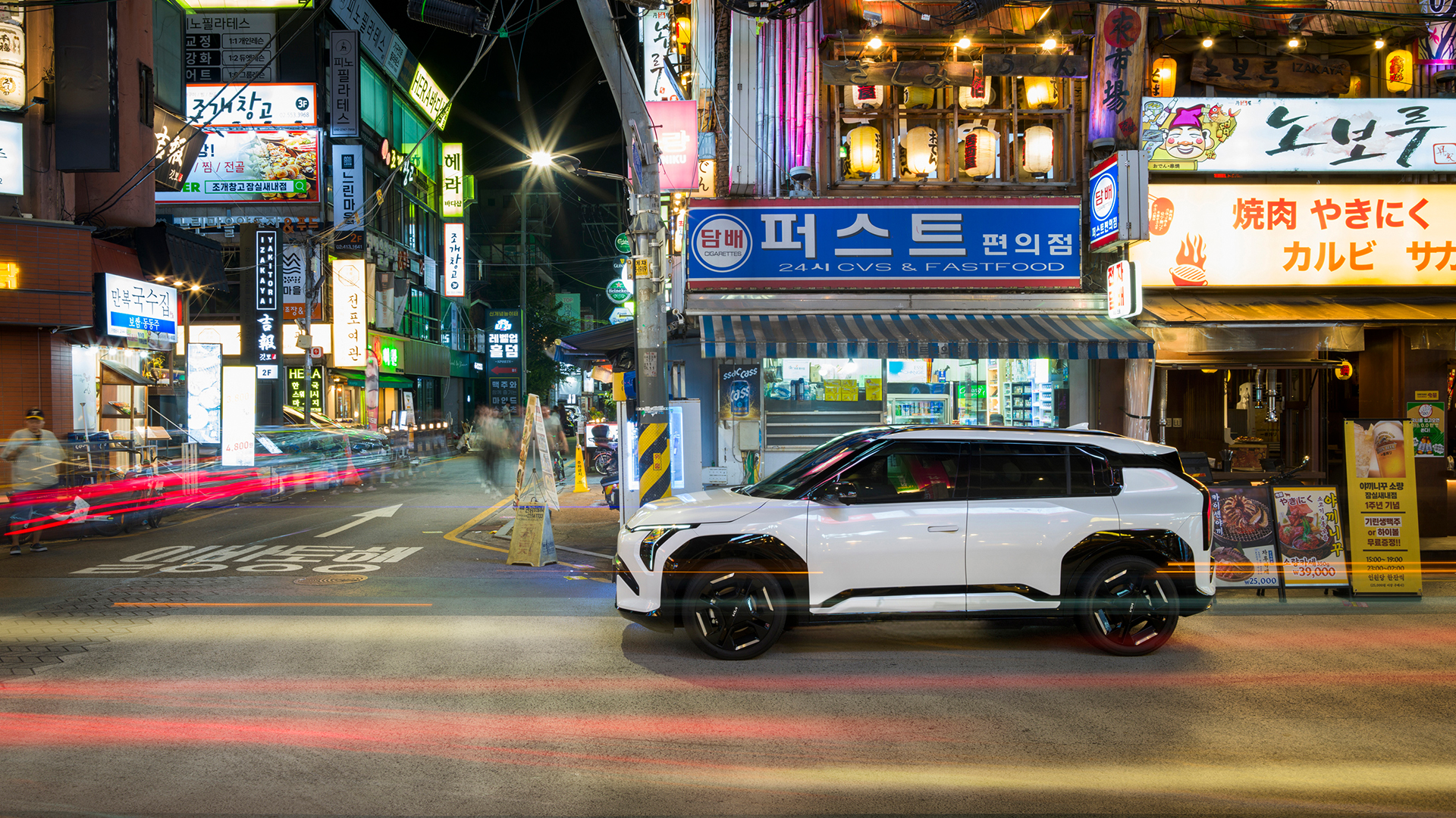 Kia EV3 first drives in Seoul