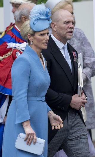 Mike and Zara Tindall were partying out until 2am the night before the coronation
