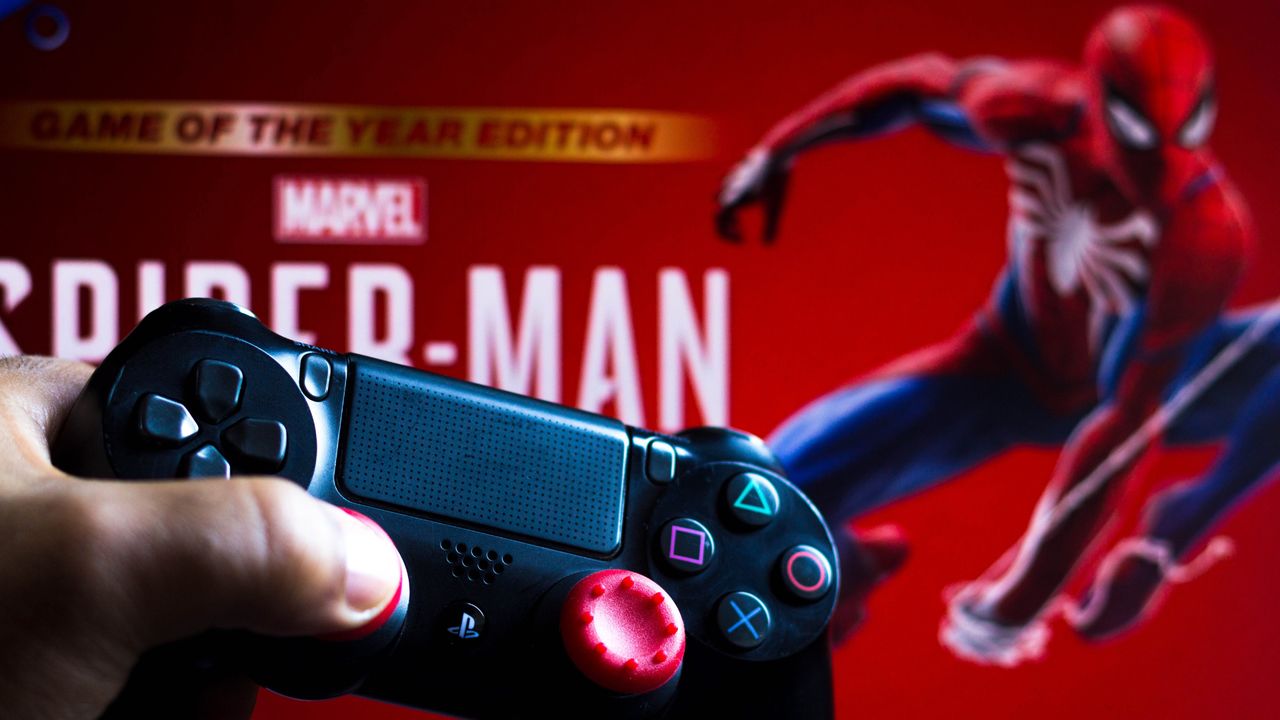 The Spider-Man game for PlayStation 