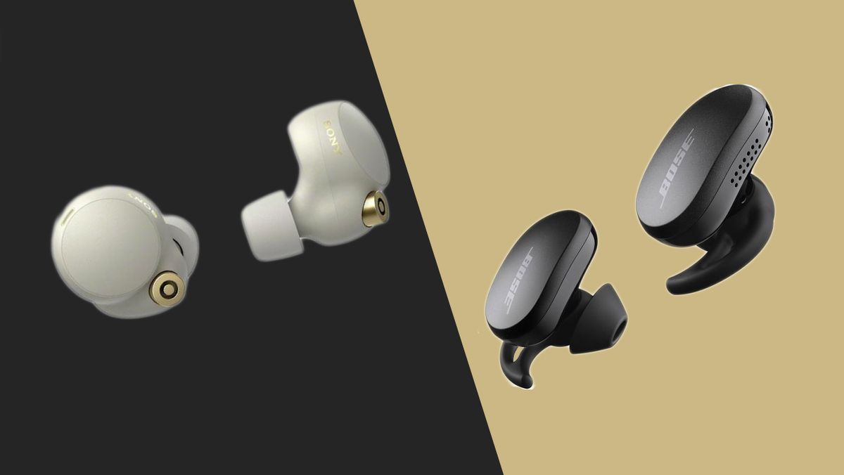 Sony WF-1000XM4 vs Bose QuietComfort Earbuds: which noise-cancelling earbuds  are right for you?