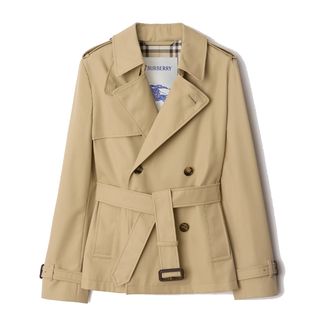 cut out image of a Burberry trench jacket