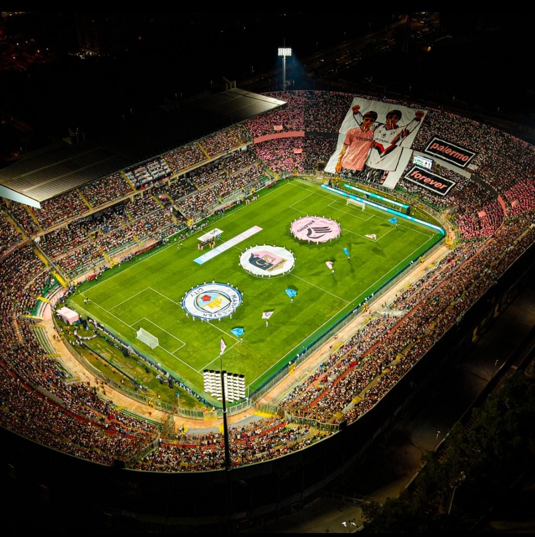 Palermo welcomed Manchester City for a friendly at the beginning of the 2025/26 season