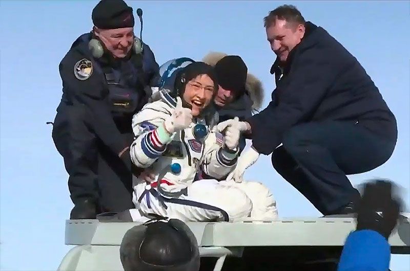 Astronaut Christina Koch lands on Earth after record-setting space station mission