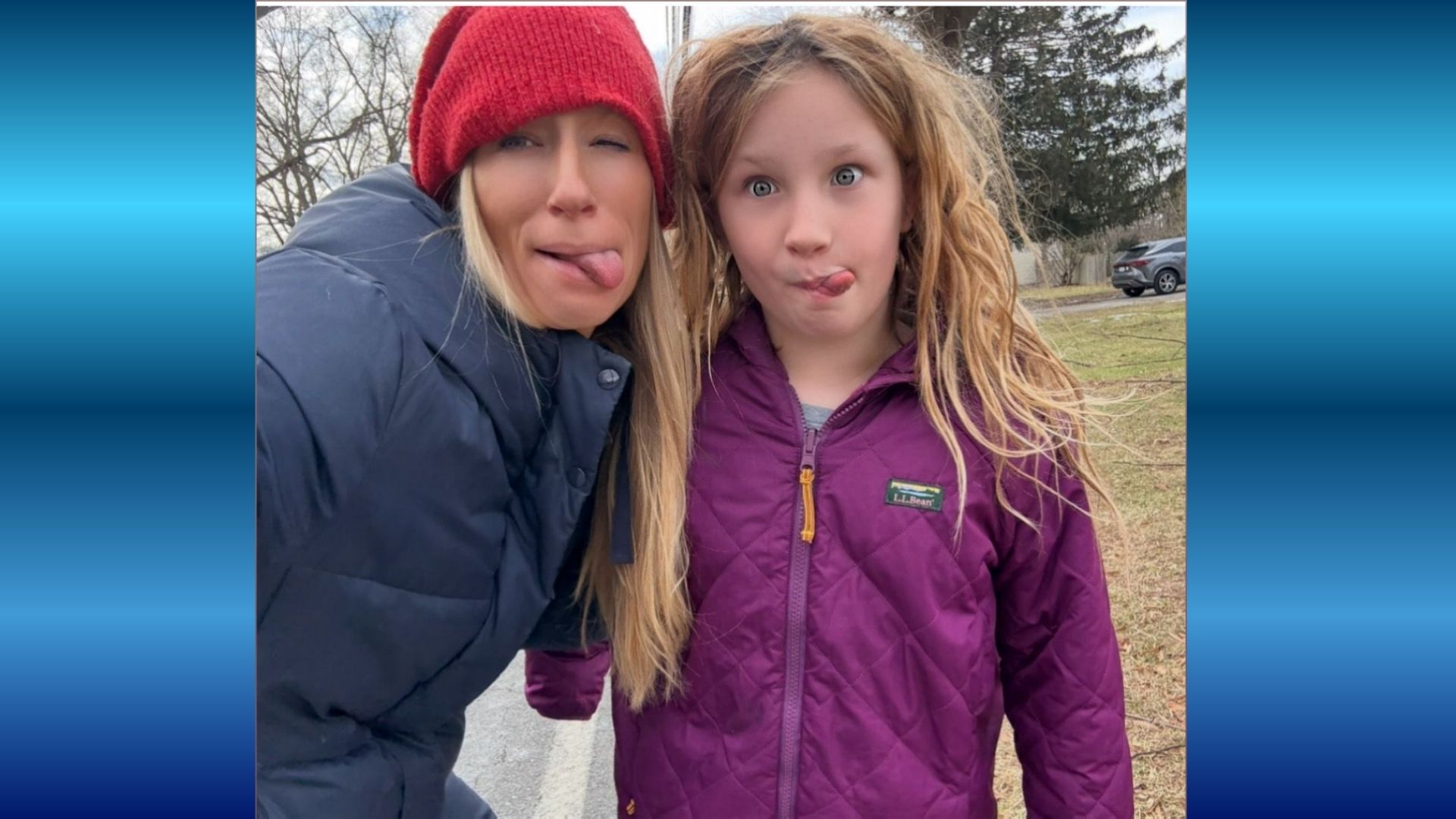 Amanda Caswell and daughter