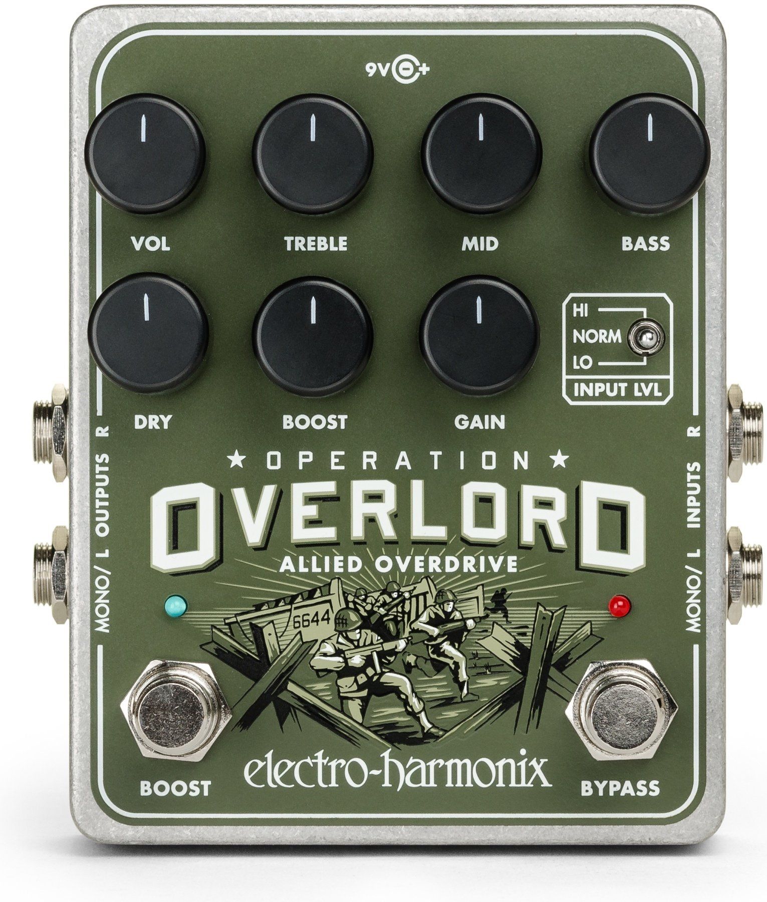 新品 未使用 Electro-Harmonix Operation Electro-Harmonix Operation Overlord Allied Overdrive review
