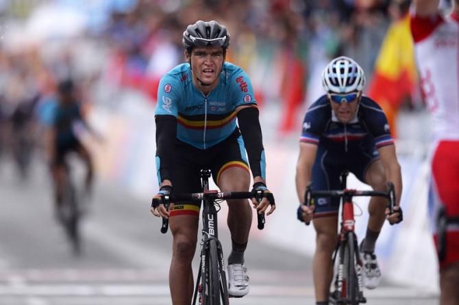 Greg Van Avermaet (Belgium) tried his best in the finale but came up short
