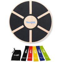 Yes4All wobble board plus resistance bands