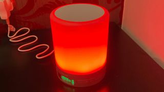 Beurer Wake Up Light WL50 emitting red light