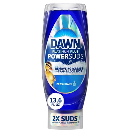 Dawn Platinum Plus, Dish Soap, 13.6 Oz. Ez-Squeeze Bottle
