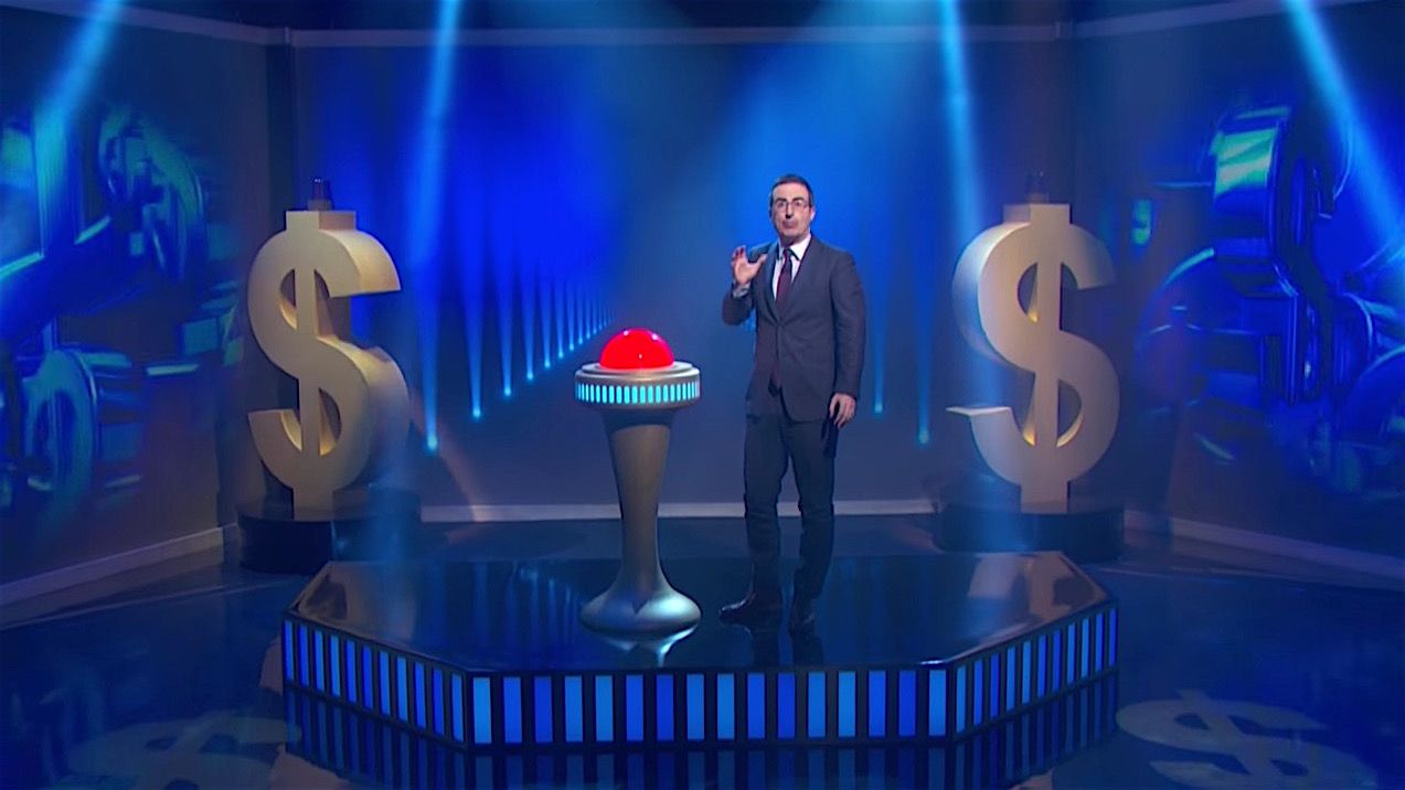 John Oliver takes on debt collectors