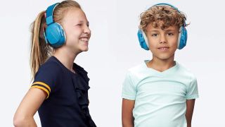 Best earplugs for concerts: Children wearing Alpine Muffy ear defenders