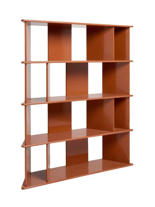 Made | Ingrid Wide Shelving Unit, Rust