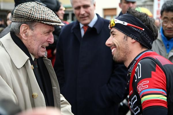 Alfredo Martini with Alessandro Ballan
