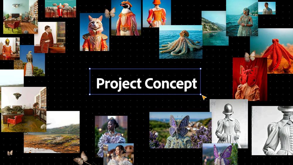 Adobe Project Concept AI mood-boarding tool