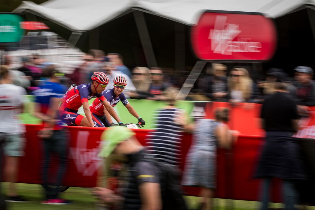 Paolo Cesar Montoya and Howard Grotts (Spur-Songo-Specialized)