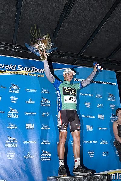Jonathan Cantwell (Fly V Australia) won the Budget Forklifts Sprint Points Championship of the tour.