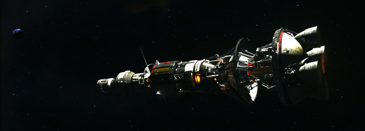 The Orion-class spaceship Ascension serves as the star of SyFy&#039;s three-night miniseries &quot;Ascension,&quot; about a generational starship mission launched in 1963.