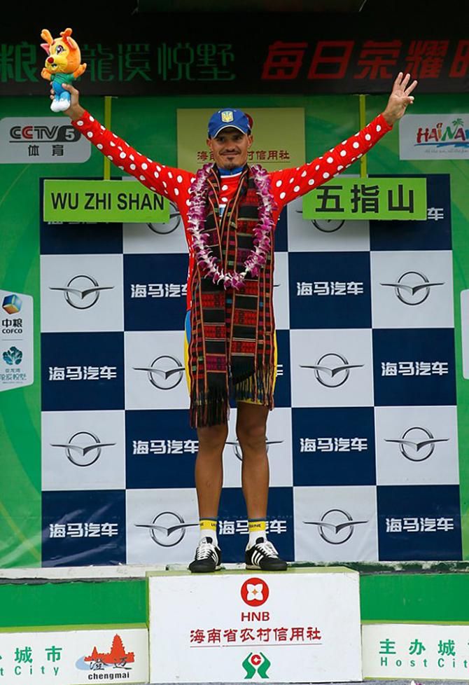 Serhiy Grechyn (Ukraine) is the mountains leader