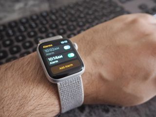 Apple Watch alarm