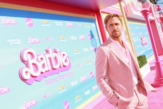 Ryan Gosling attends the world premiere of "Barbie" at Shrine Auditorium and Expo Hall on July 09, 2023 in Los Angeles, California