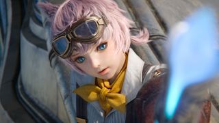 A new Final Fantasy 14 character with pink hair in the extended Evercold trailer