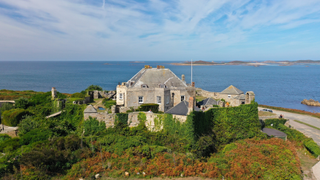 A view across Star Castle Hotel on St Mary's island