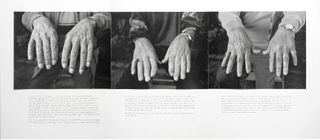 Émile’s hands, Flénu, Borinage, 10th October 2016. Jean - Claude’s hands, Flénu, Borinage, 10th October 2016. Silvio’s hands, Flénu, Borinage, 10th October 2016. 